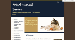 Desktop Screenshot of animalhousecallservice.net